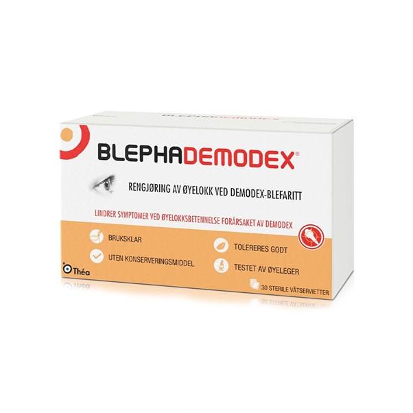 Blephademodex øyelokksrens (30stk)